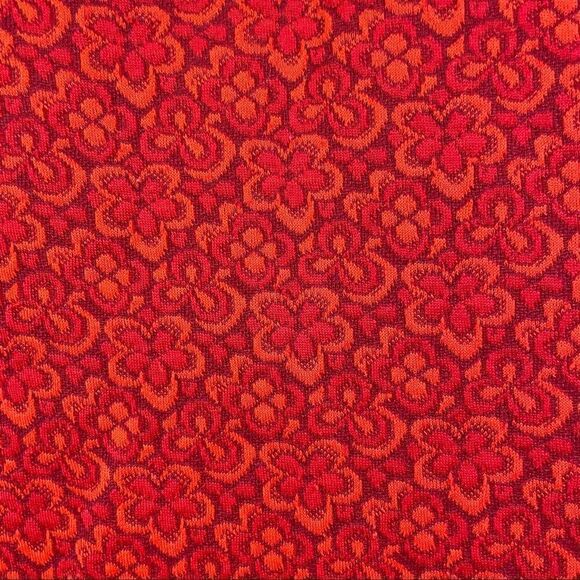 Vintage 60’s High Neck Floral Maxi Dress - Picture 3 of 6